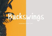 Backswings Font - Featured Image