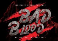 Bad Blood Font - Featured Image