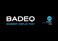 Badeq Font - Featured Image