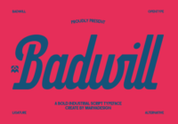 Badwill Font - Featured Image