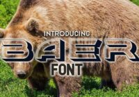 Baer Font - Featured Image
