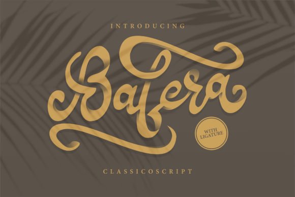 Bafera Font - Featured Image