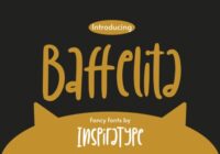 Baffelita Font - Featured Image