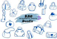 Bag Doodle Font - Featured Image