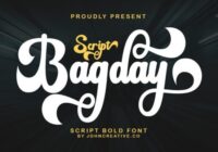 Bagday Script Font - Featured Image