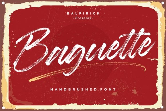 Baguette Font - Featured Image