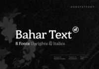 Bahar Text Font - Featured Image