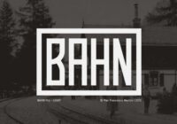 Bahn Pro Light Font - Featured Image
