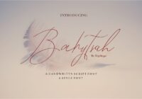 Bahytsah Font - Featured Image