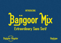 Bajigoor Mix Duo Font - Featured Image