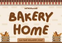 Bakery Home Font - Featured Image