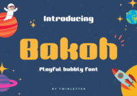 Bakoh Font - Featured Image