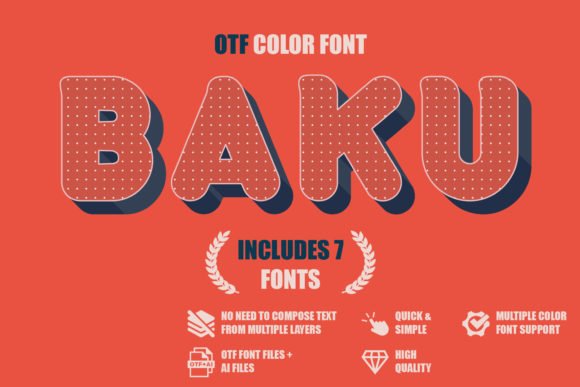 Baku Font - Featured Image