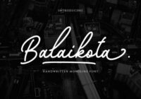 Balaikota Font - Featured Image