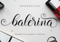 Balerina Script Font - Featured Image