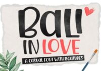 Bali in Love Font - Featured Image