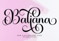 Baliana Font - Featured Image