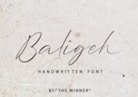 Baligeh Font - Featured Image