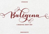 Baligena Font - Featured Image
