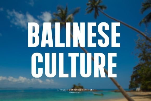 Balinese Culture Font - Featured Image
