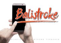 Balistroke Font - Featured Image