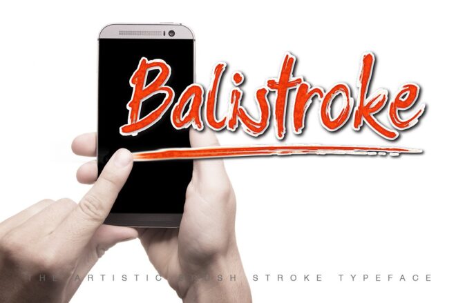 Balistroke Font - Featured Image