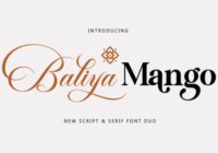 Baliya Mangon Font - Featured Image