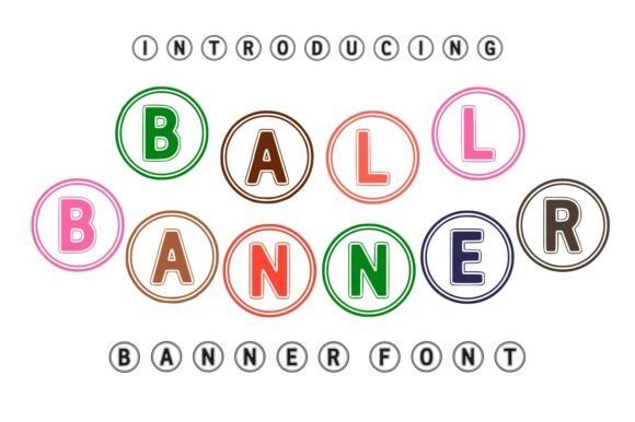 Ball Banner Font - Featured Image