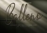 Balleno Font - Featured Image