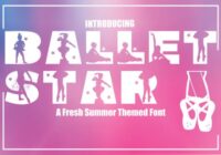 Ballet Star Font - Featured Image