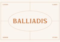 Balliadis Font - Featured Image