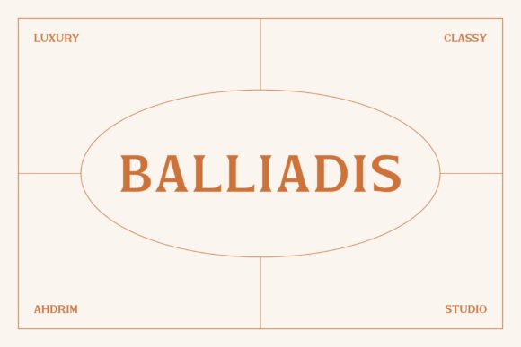 Balliadis Font - Featured Image
