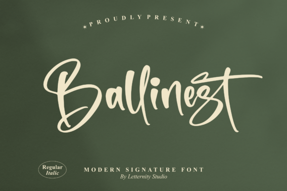 Ballinest Font - Featured Image