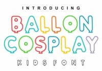 Ballon Cosplay Font - Featured Image