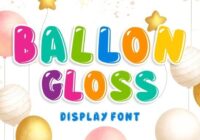 Ballon Gloss Font - Featured Image