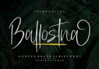 Ballostna Font - Featured Image
