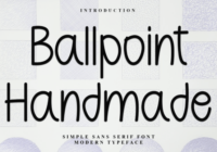 Ballpoint Handmade Font - Featured Image