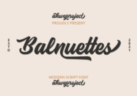 Balnuettes Font - Featured Image
