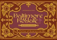 Baltimore Royale Font - Featured Image
