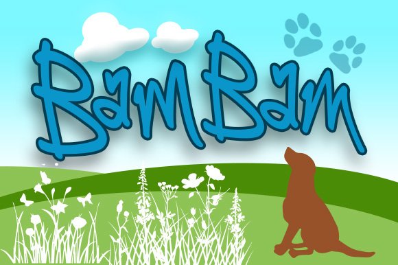 BamBam Font - Featured Image