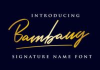 Bambang Font - Featured Image