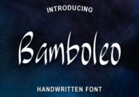 Bamboleo Font - Featured Image