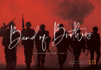 Band of Brothers Font - Featured Image