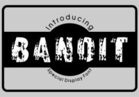Bandit Font - Featured Image