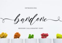 Bandone Font - Featured Image