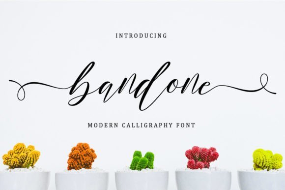 Bandone Font - Featured Image