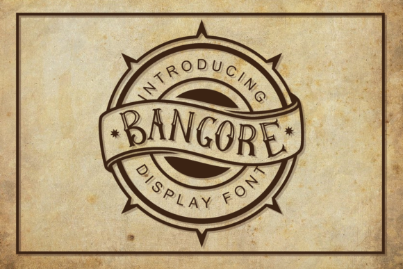 Bangore Font - Featured Image