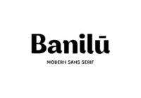 Banilu Font - Featured Image
