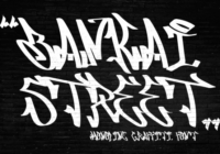 Bankai Street Font - Featured Image