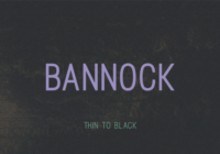 Bannock Font - Featured Image
